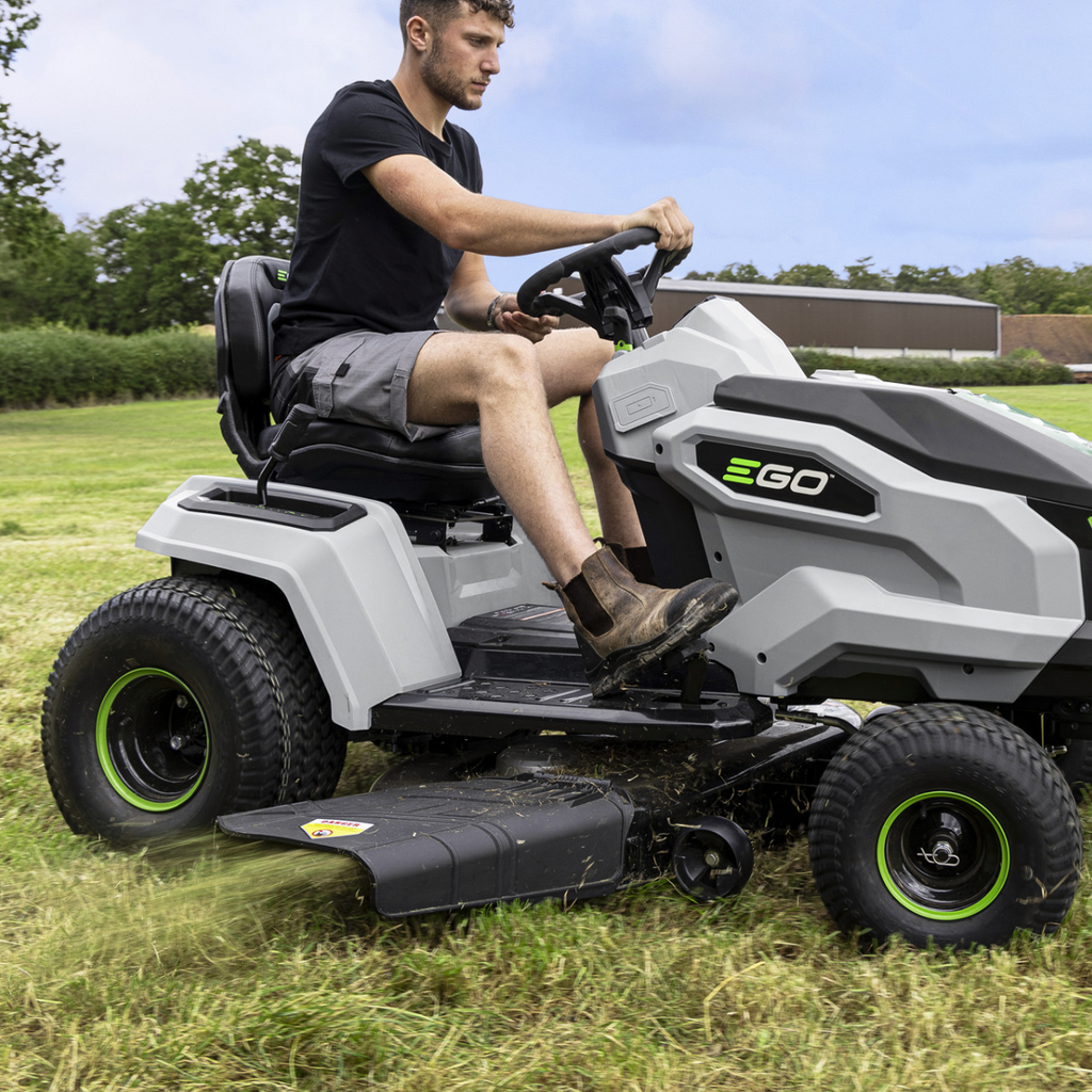 EGO TR4200E 107cm Ride-on Side Discharge Tractor Mower