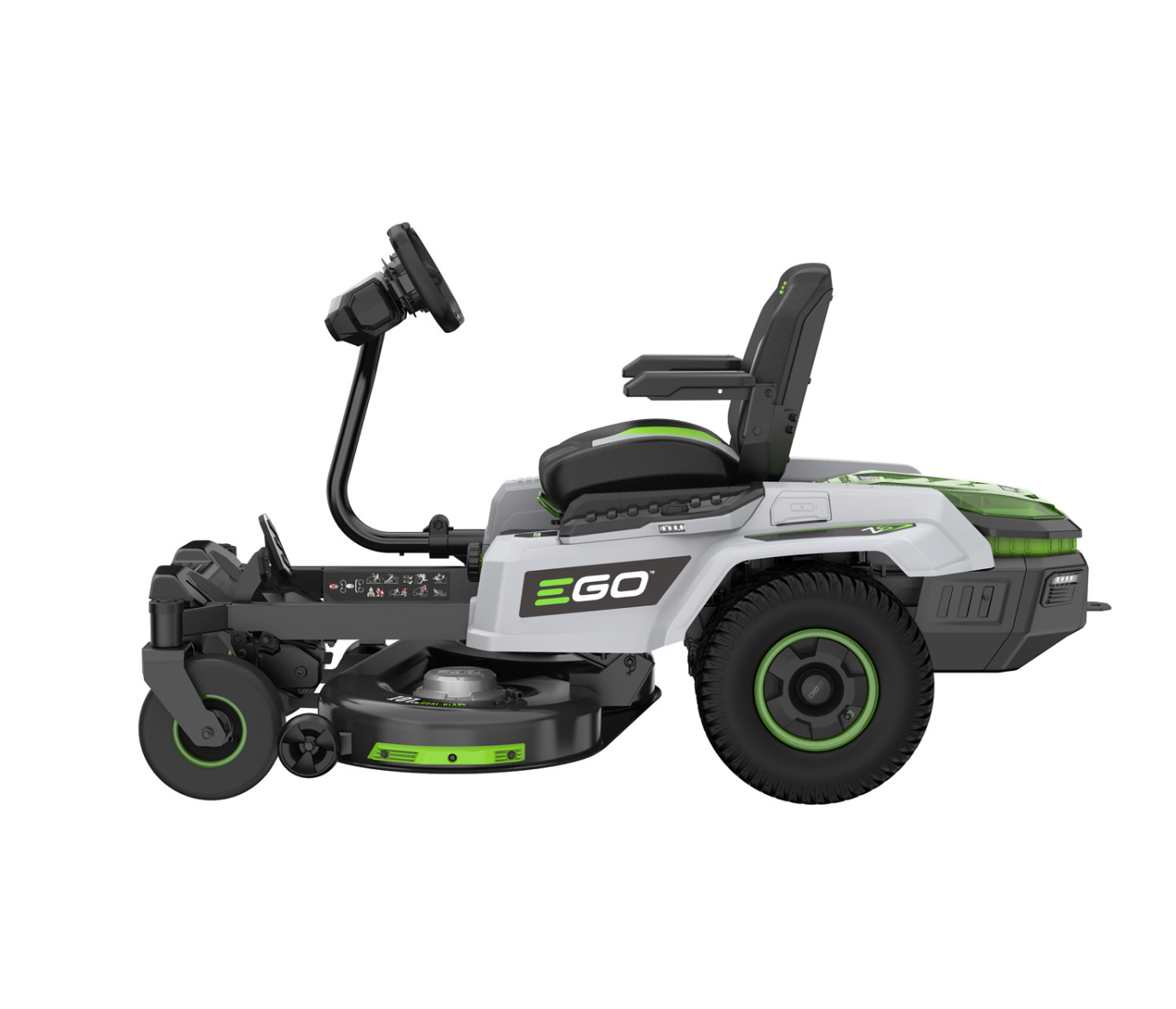 EGO Z6 Zero-Turn 107cm Ride-on Mower with Steering Wheel