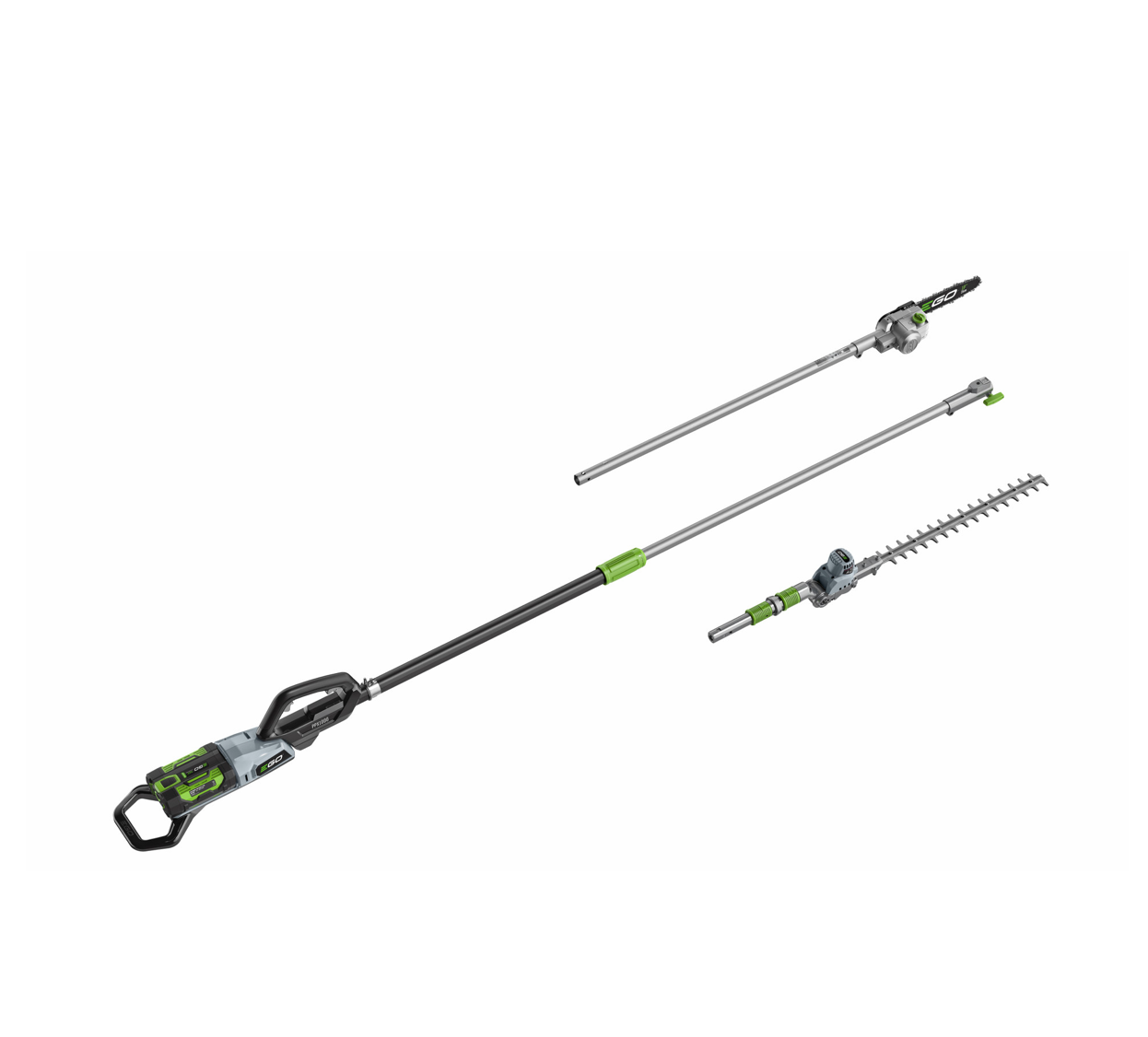 EGO PPSX2500 Professional X Telescopic Pole & Pruning Saw Attachment Kit