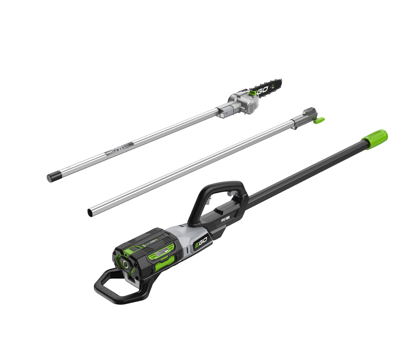EGO PPSX2500 Professional X Telescopic Pole & Pruning Saw Attachment Kit