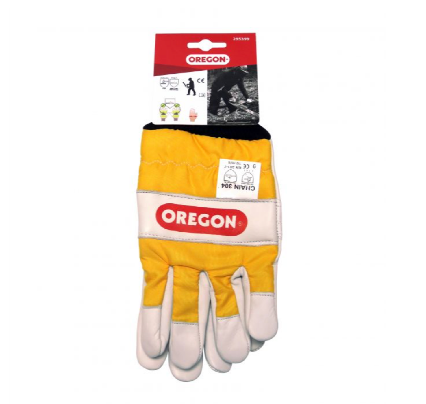 Oregon Chainsaw Gloves Dual Hand Protection (Various Sizes)