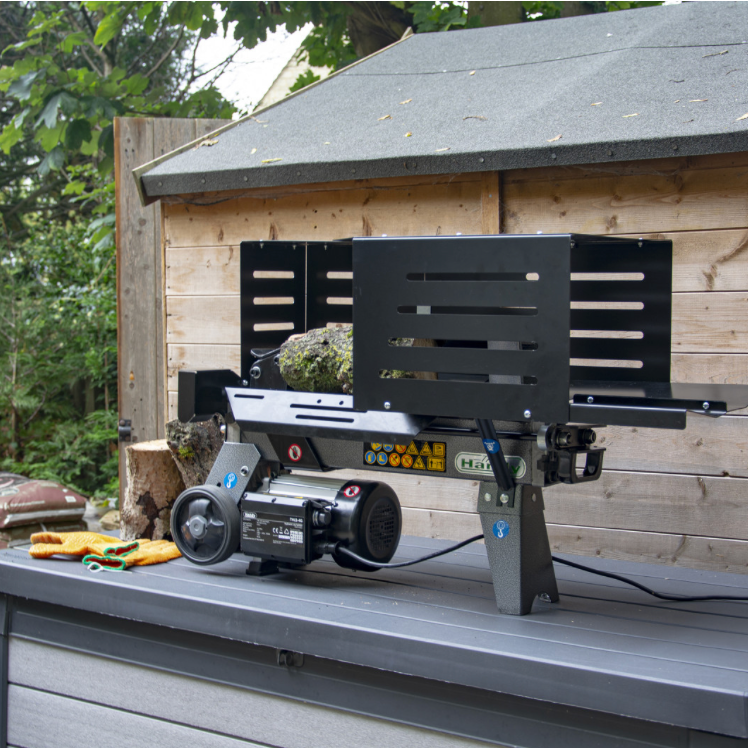 The Handy THLS-4G 4 Ton Electric Log Splitter with Guard