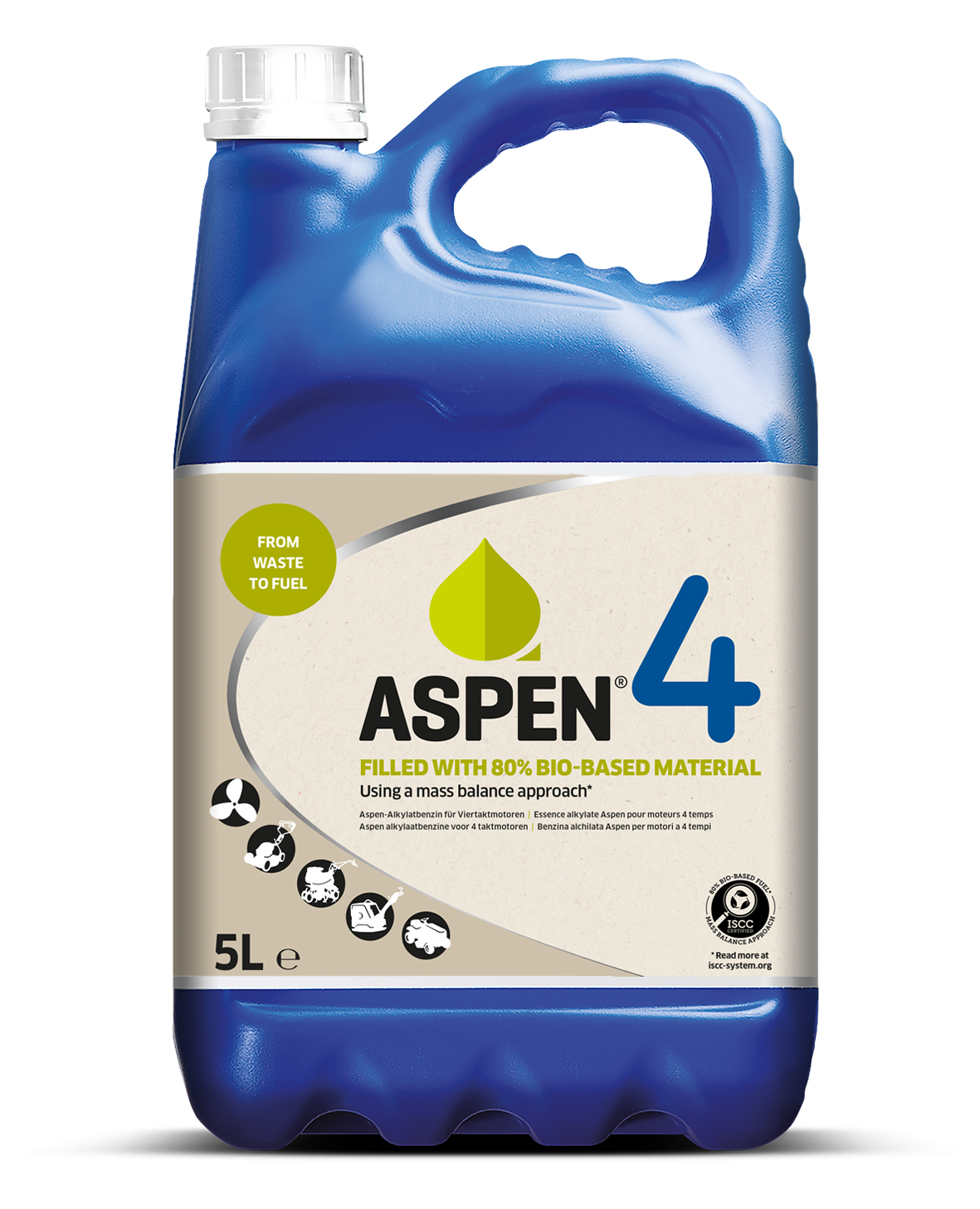 Aspen 4-Stroke Fuel (5L) Bio-based Edition