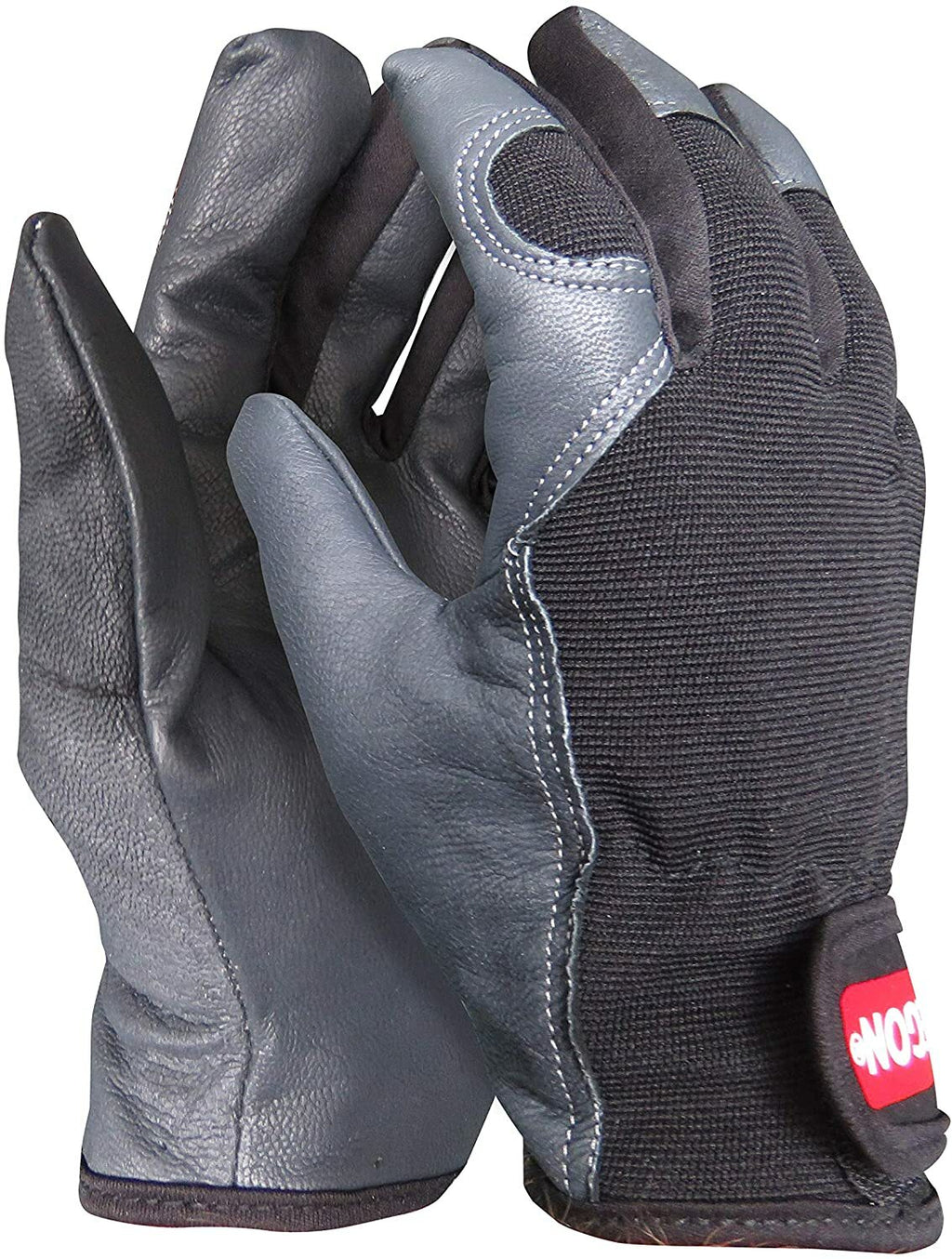 Oregon Leather And Stretch Fabric Working Gloves (Various Sizes)